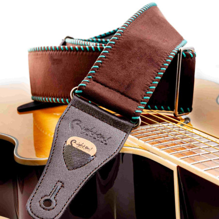 RightOn! Correia Guitarra Yeehaw, Castanha