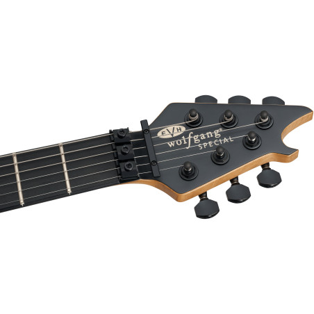 EVH Wolfgang Special, Baked Maple, EBY Stealth Black