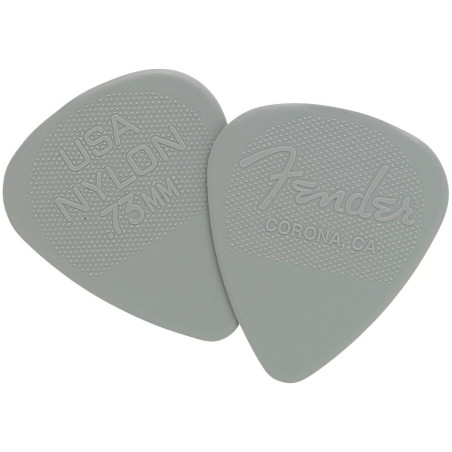 Fender Palhetas Nylon, Formato 351, 0,73 mm, 12 un.