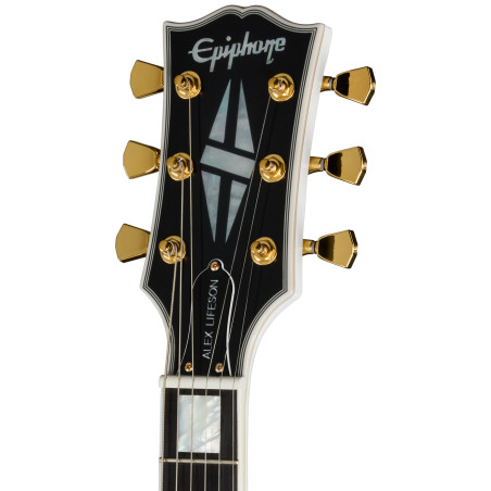 Epiphone Alex Lifeson 1976 ES-355 Reissue, Alpine White