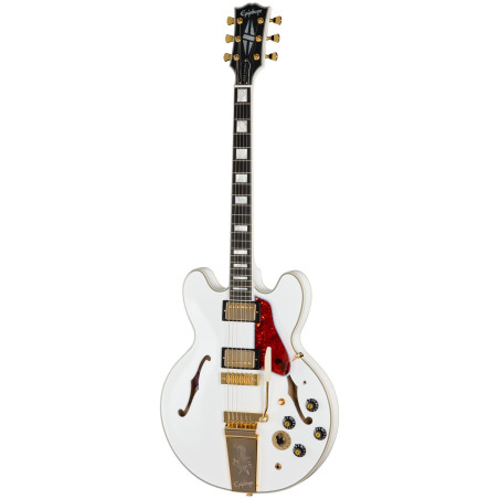 Epiphone Alex Lifeson 1976 ES-355 Reissue, Alpine White