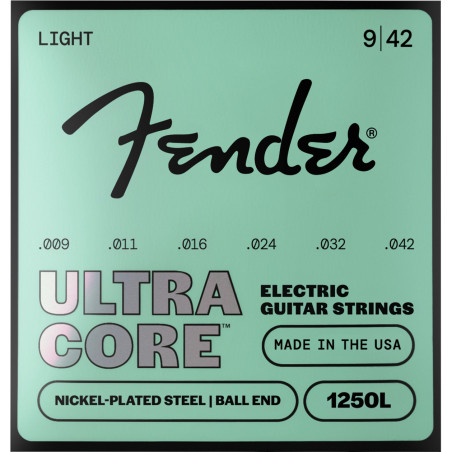 Fender Ultracore 1250L Cordas guitarra elétrica .009-.042