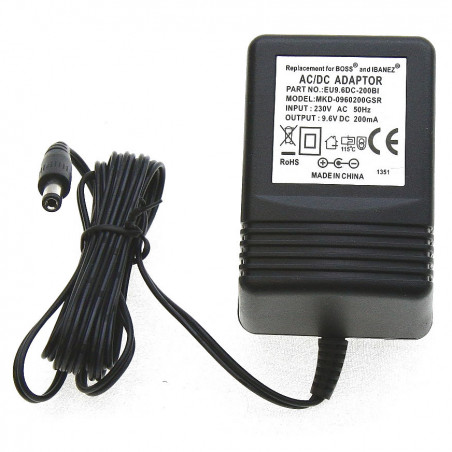 Electro Harmonix 9.6V AC - DC Adaptor