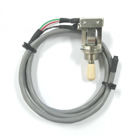 Emerson Custom Switchcraft Short Straight Prewired 3-Way Toggle Switch