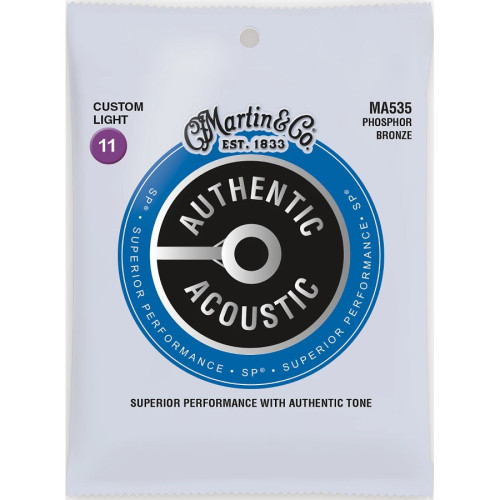 Martin Authentic Acoustic Phosphor Bronze Strings 11-52