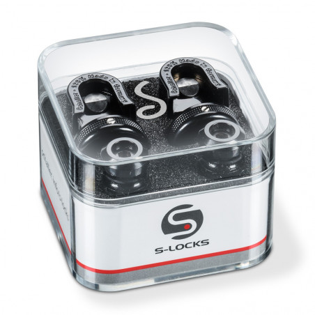 Schaller Strap Locks Cromado Preto