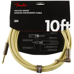 Fender Deluxe Series Instrument Cable 10', Tweed