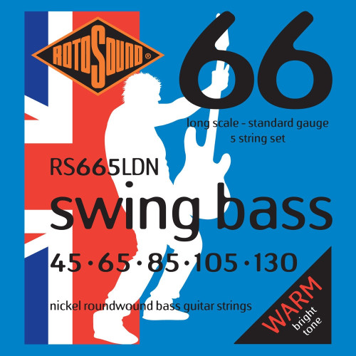 Rotosound RS665LDN Swing Bass 66 5-string Nickel