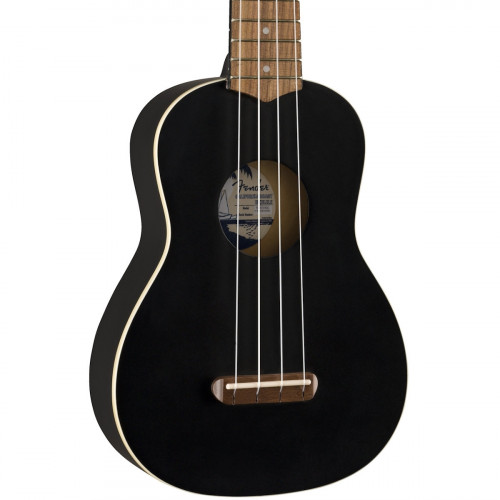 Fender Venice Soprano Ukulele - Black