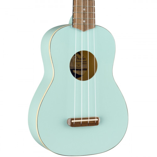 Fender Venice Soprano Ukulele - Daphne Blue