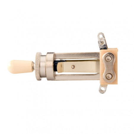 Gibson Gear Straight Type Toggle Switch - Creme Cap