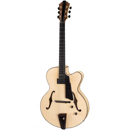 Eastman AR880CE John Pisano Signature Archtop - Blonde