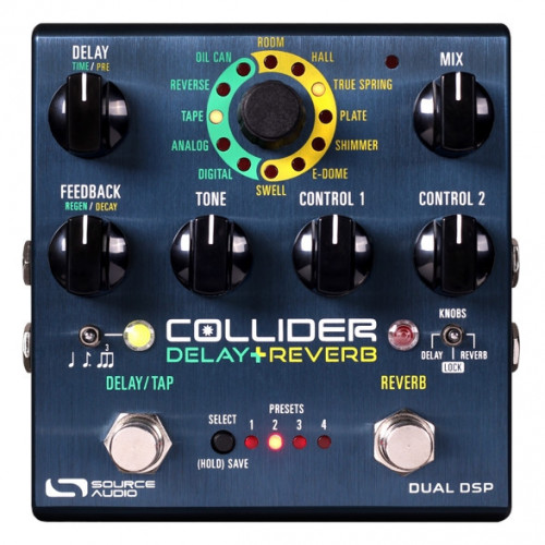 Source Audio Collider Delay+Reverb