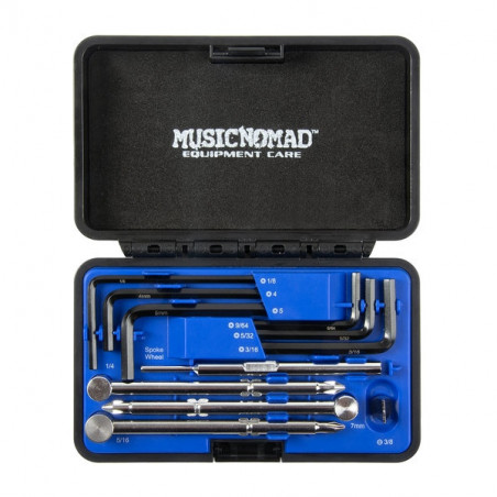 Music Nomad Premium Guitar Tech Truss Rod Wrench Set - 11 pcs.