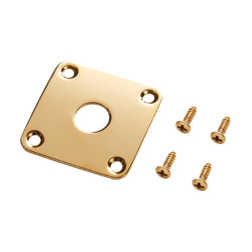 Gibson Gear Metal Jack Plate, Gold
