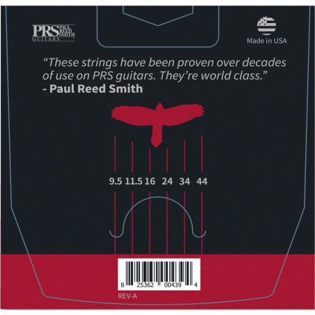 PRS Classic Custom Light Guitar Strings 9.5-44