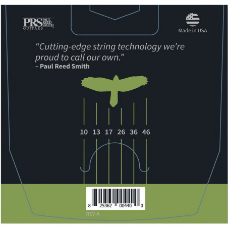 PRS Signature Regular Light Electric Guitar Strings 10-46