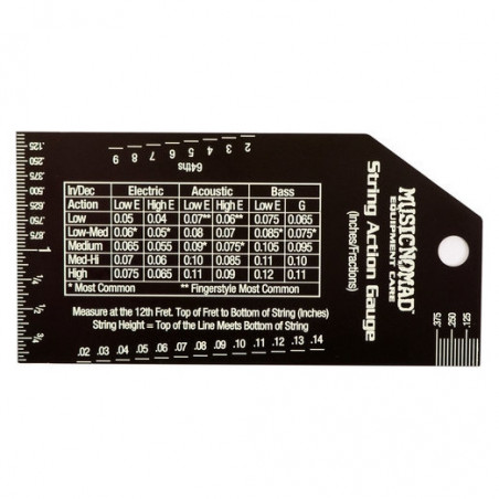 Music Nomad Precision String Action Gauge