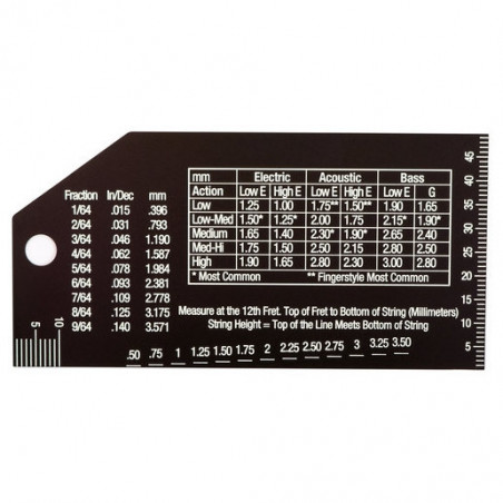 Music Nomad Precision String Action Gauge