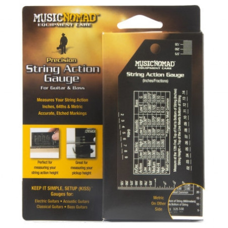 Music Nomad Precision String Action Gauge