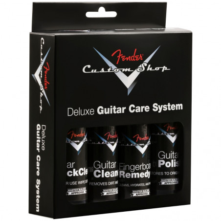 Fender Custom Shop 4-Step Cleaning Kit (4pc.)