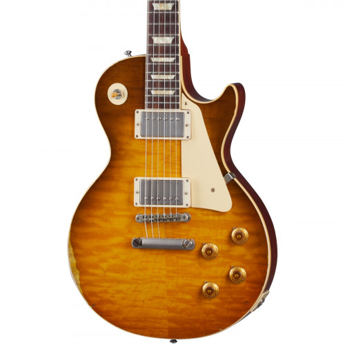 Gibson Custom 1959 Les Paul Standard Green Lemon Fade Heavy Aged