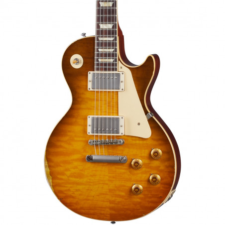 Gibson Custom 1959 Les Paul Standard Green Lemon Fade Heavy Aged