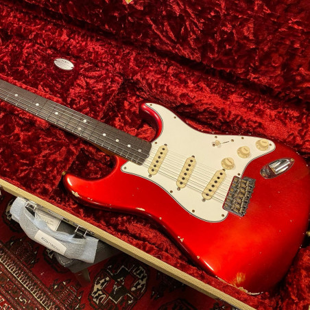 Fender Custom Shop Lim. Ed. 1964 Stratocaster RW Aged Candy Apple Red
