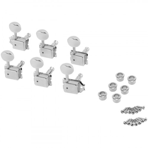 Fender American Vintage Guitar Tuners, Staggered, Chrome