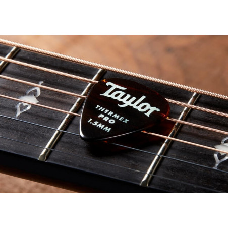 Taylor Premium 351 Thermex Pro Guitar Picks, Tortoise - 1.50mm, 6-Pack
