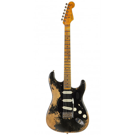 Fender Custom Shop Ltd. Ed. Poblano Strat Super Heavy Relic Aged Black