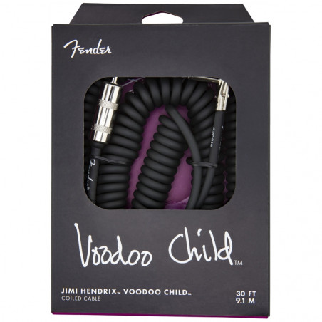 Fender Jimi Hendrix™ Voodoo Child™ Cable - Black