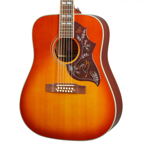 Epiphone Hummingbird 12-String - Aged Cherry Sunburst Gloss