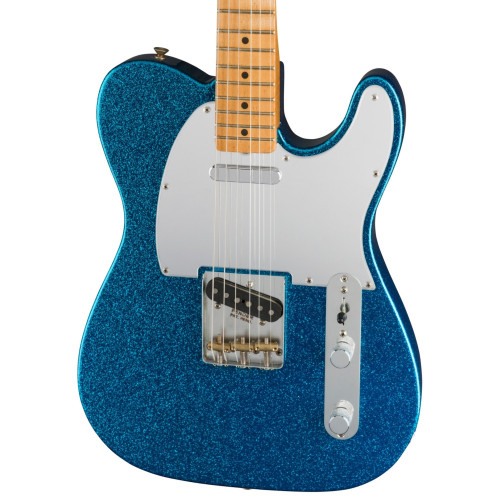 Fender J Mascis Telecaster, MN Bottle Rocket Blue Flake