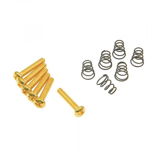DiMarzio Single-coil Mounting Hardware Kit Gold