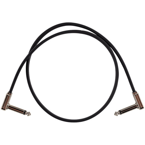 Ernie Ball 24" Flat Ribbon Patch Cable - Black