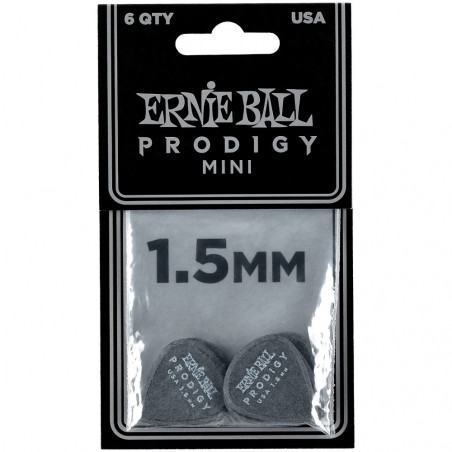 Ernie Ball Prodigy Mini Guitar Picks 1.5mm - 6pc