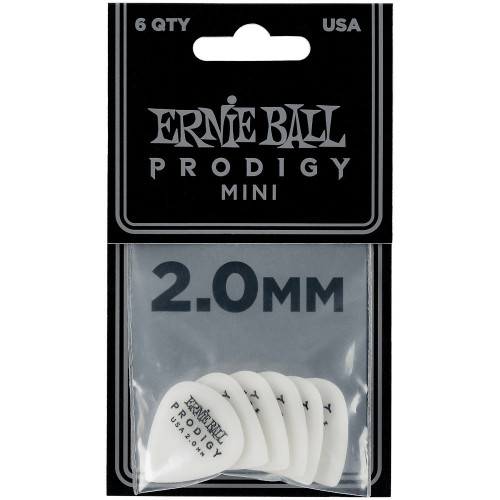 Ernie Ball Prodigy Mini Guitar Picks 2mm - 6pc
