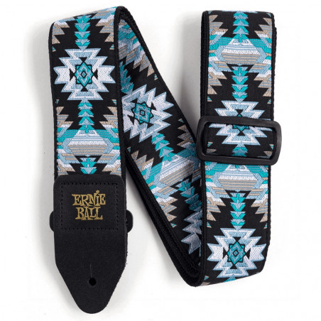 Ernie Ball Albuquerque Blue Jacquard Strap