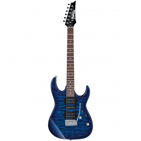 Ibanez GRX70QA - Transparent Blue Burst
