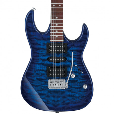 Ibanez GRX70QA - Transparent Blue Burst