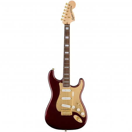 Squier 40th Anniversary Stratocaster Gold Edition LRL RRM