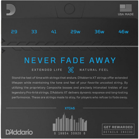 D’Addario XTC46, Hard Tension