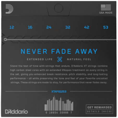 D’Addario XTAPB1253 Phosphor Bronze