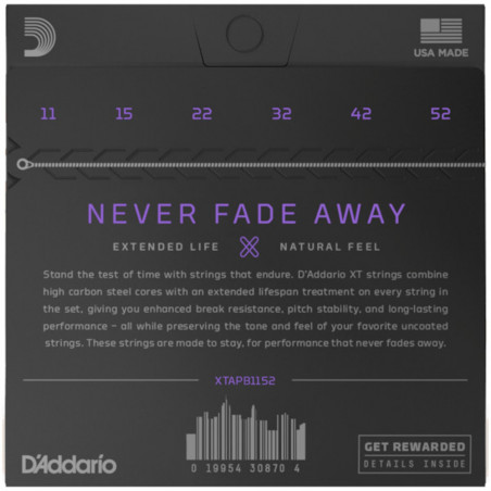 D’Addario XTAPB1152 Phosphor Bronze
