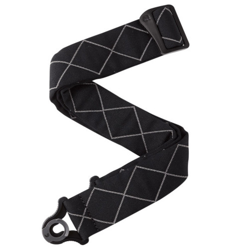 D’Addario Auto Lock Guitar Strap - Diamonds