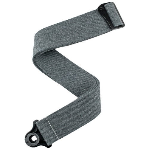 D’Addario Auto Lock Guitar Strap - Skater Grey