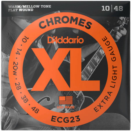 D’Addario Electric Guitar Strings ECG23 Extra Light
