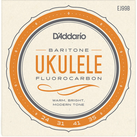D'Addario EJ99B Pro-Arté Carbon Ukulele, Baritone