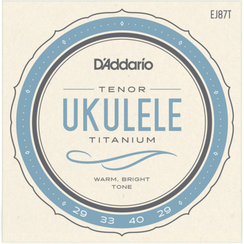 D’Addario EJ87T Titanium Ukulele, Tenor